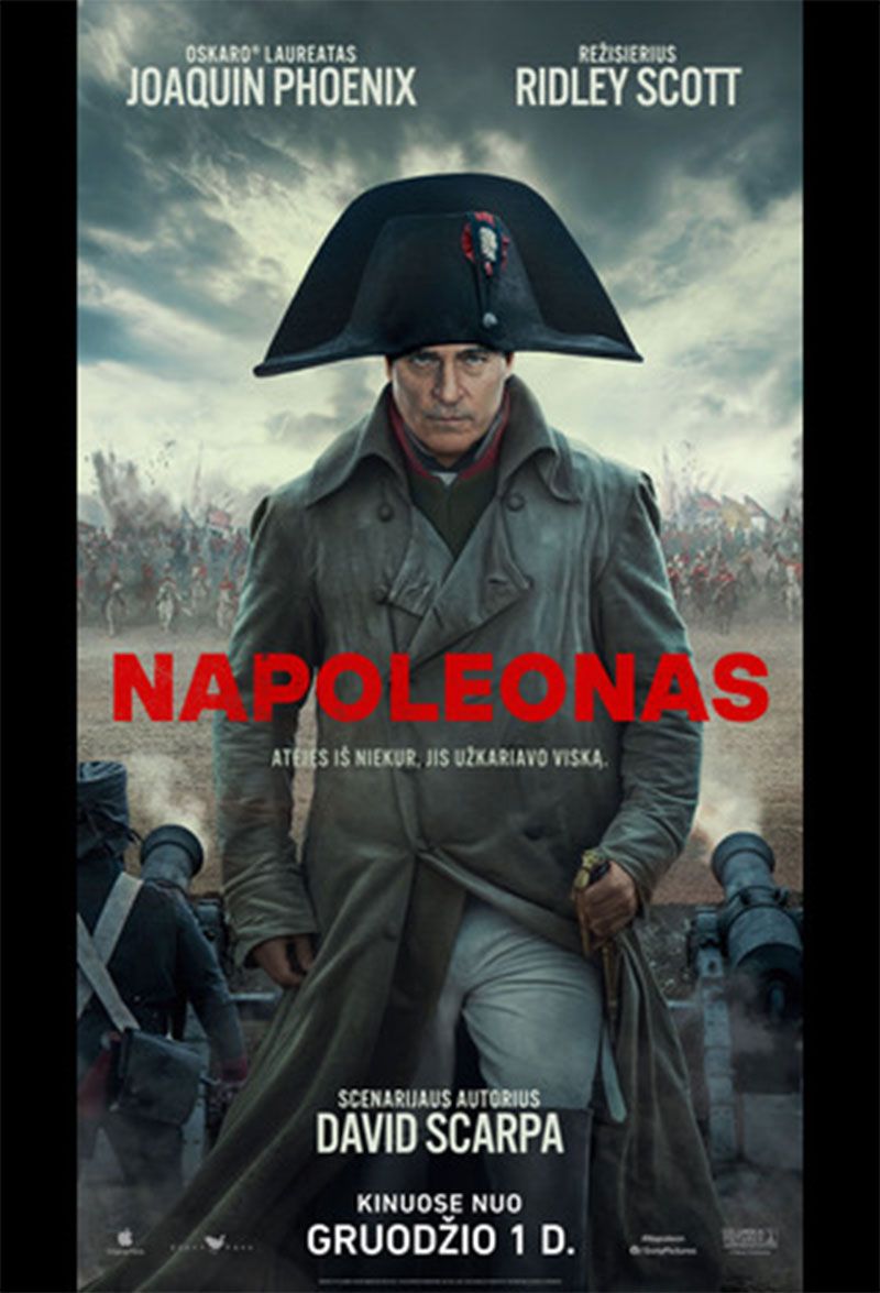 Kino filmas „Napolianos“ (2023m., Trukmė: 2 h 38 min)