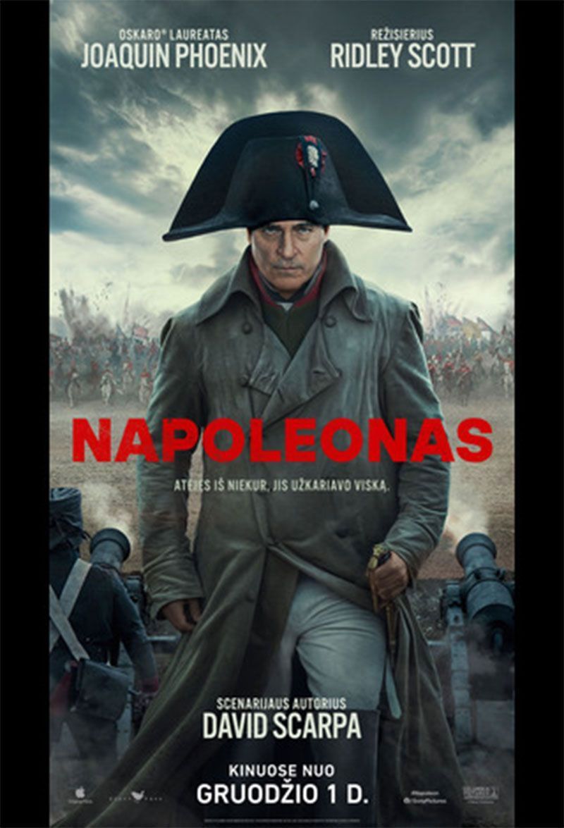 Kino filmas „Napoleonas“ (2023m., Trukmė: 2 h 38 min)