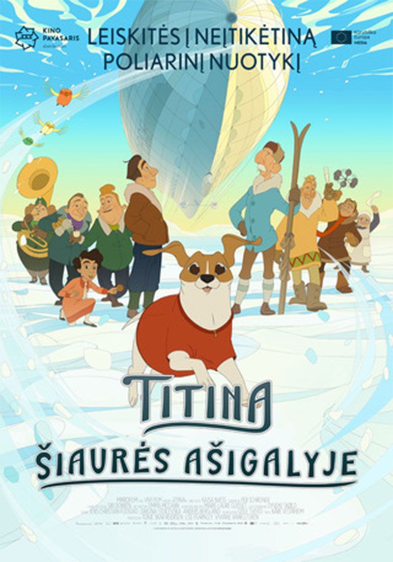 Animacinis kino filmas „Titina Šiaurės ašigalyje“ (2023m.)