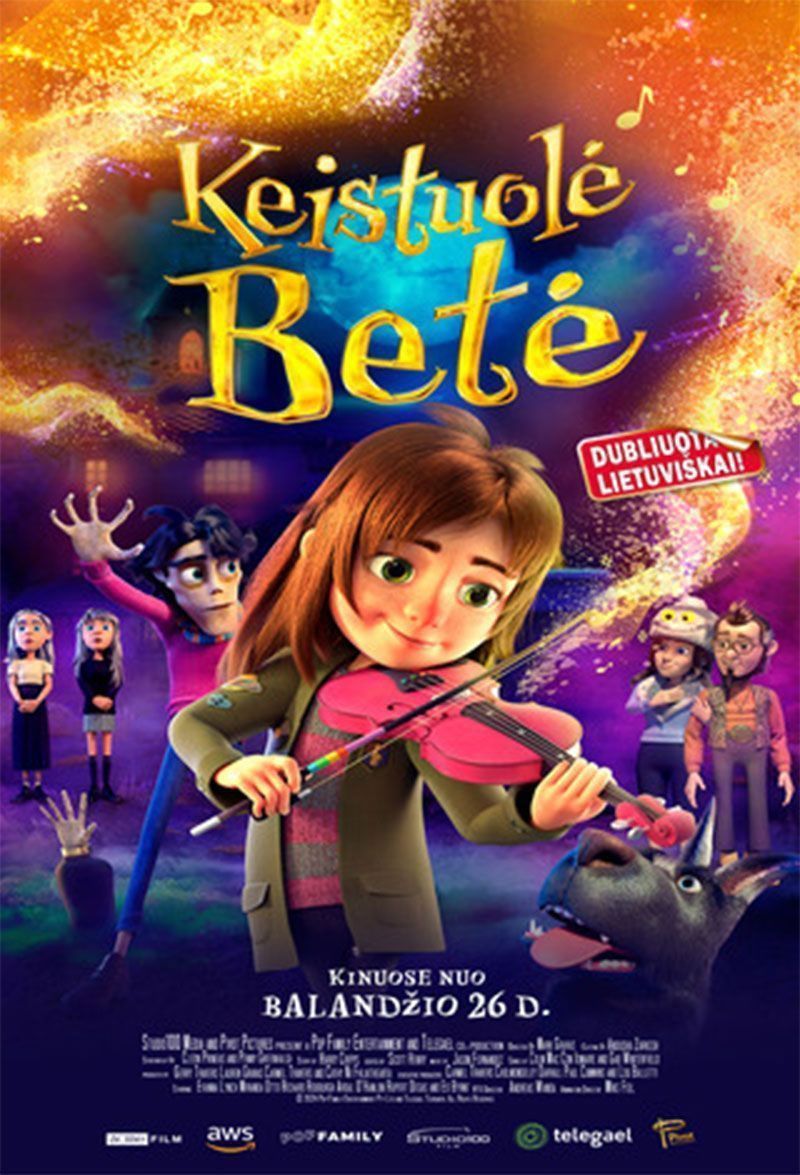 Animacinis kino filmas „Keistuolė Betė“ (2024m.,Trukmė: 1h 26 min)