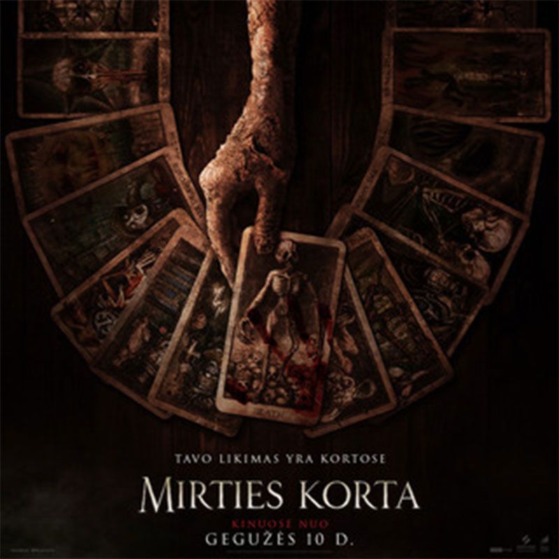 Siaubo filmas „Mirties korta“ (2024m.,Trukmė: 91 min)