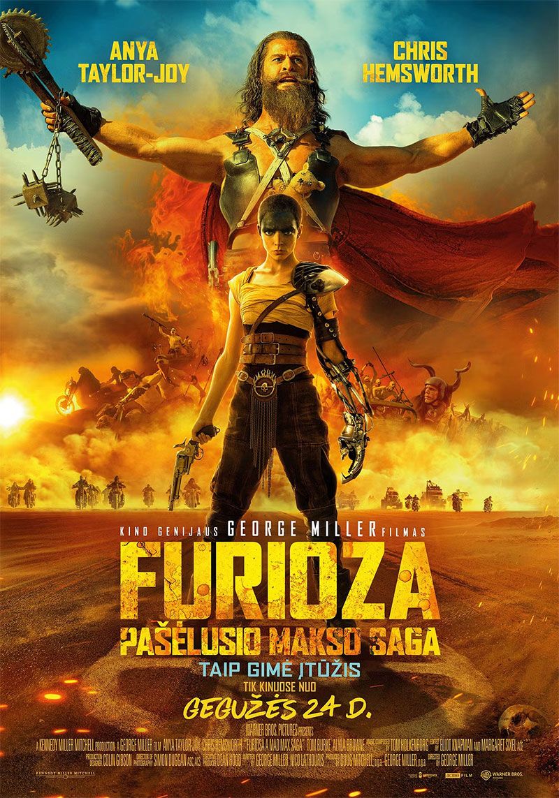 Kino filmas „Furioza. Pašėlusio Makso saga“ (2024m.,Trukmė: 60 min)