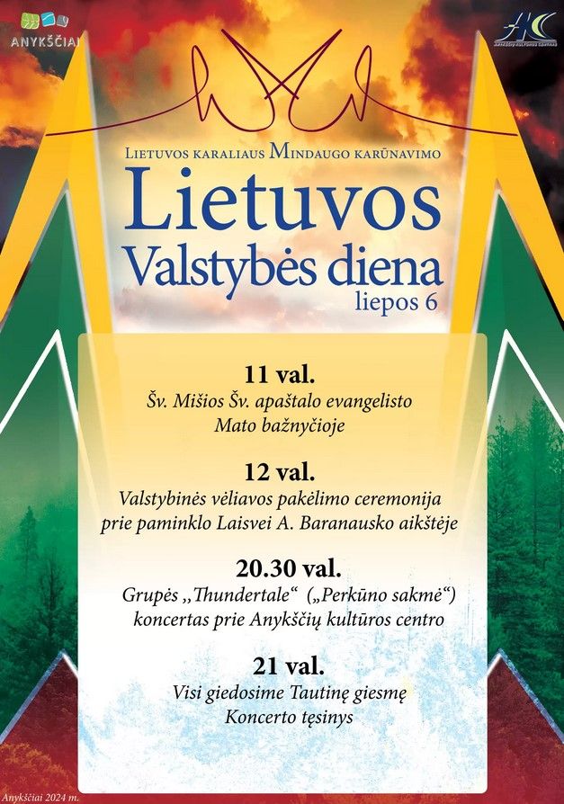 Valstybės (Lietuvos karaliaus Mindaugo karūnavimo) diena (2024)