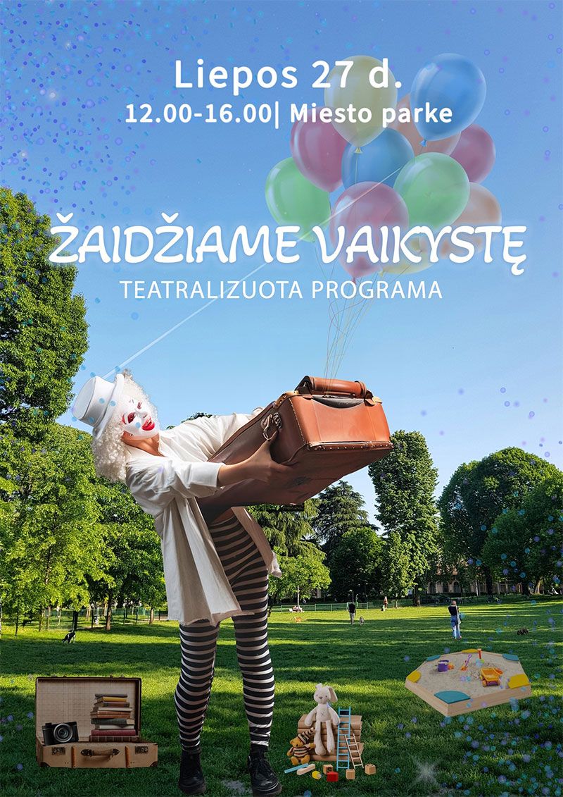 Teatralizuota programa „Žaidžiame vaikystę“