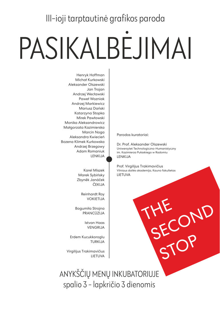 III - ioji tarptautinė grafikos paroda „Pasikalbėjimai“